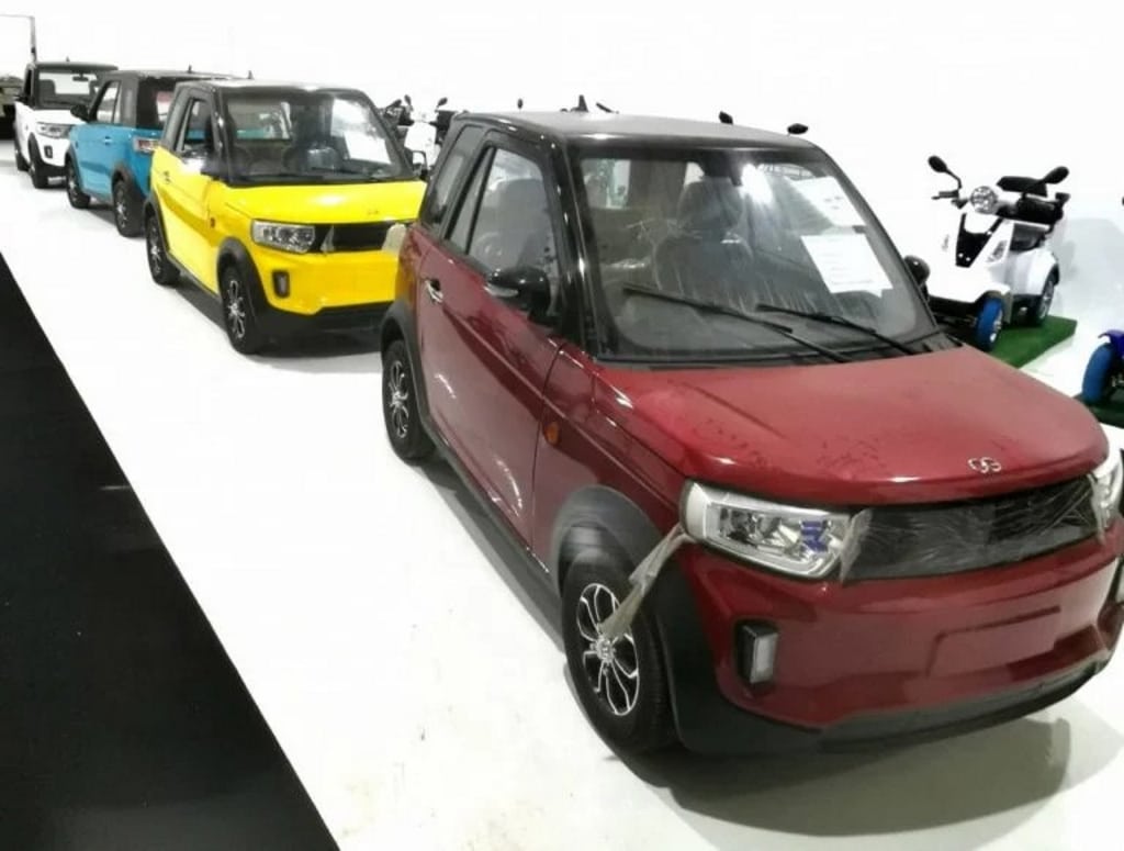 Véhicule électrique.
